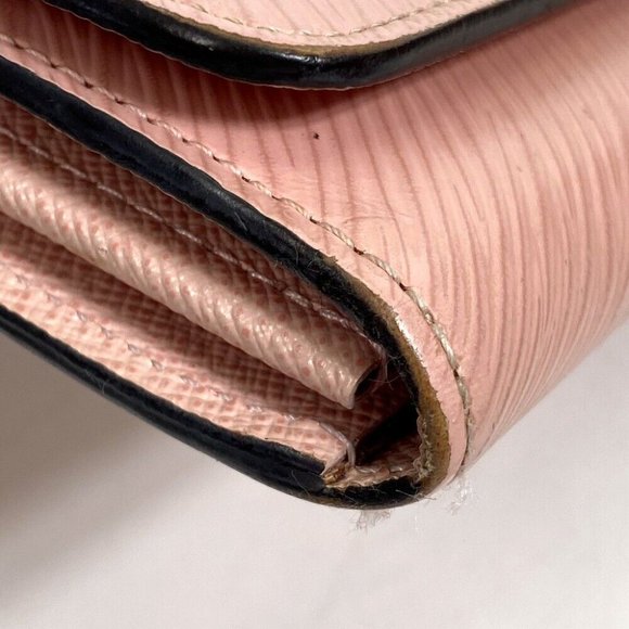 LOUIS VUITTON Epi Portefeuilles Twist Bifold Long Wallet Rose - Picture 11 of 15